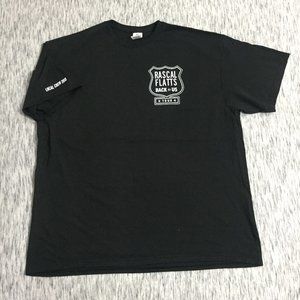 Rascal Flatts Back to Us Tour Local Crew T-Shirt